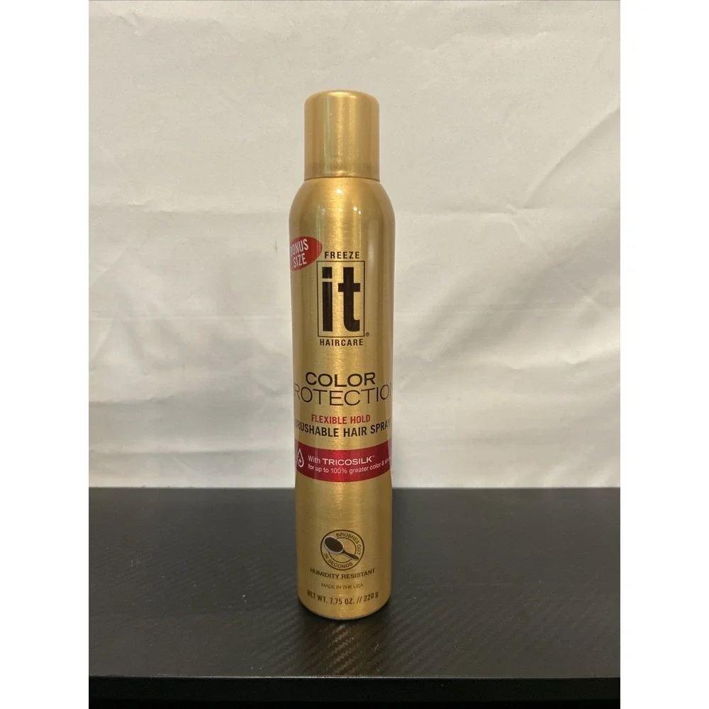 It Haircare Freeze Color Protection Flexible Hold Brushable Hair Spray‎ 7.75 oz